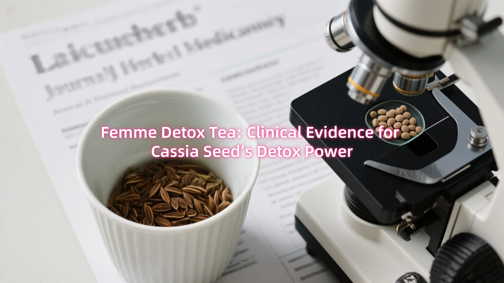 Femme Detox Tea: Clinical Evidence for Cassia Seed’s Detox Power